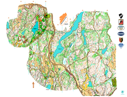 Mjåvann, IK Grane Arendal orientering