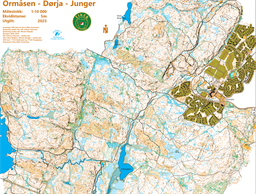 Ormåsen - Dørja - Junger utgave feb 2023