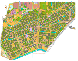 Schothorst kaart Route 1