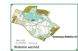 Wołomin mapa 7500