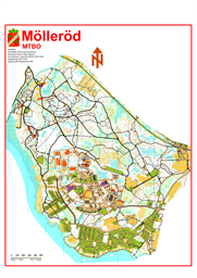 MTBO Mölleröd tävling 240421
