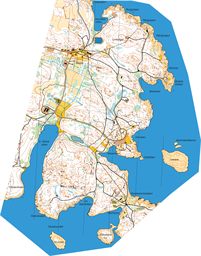 Karta Åstön 2017 Ocad 8