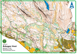 Kartutsnitt Årbogen Vest