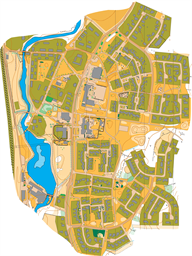 Kartutsnitt Vattholma Sprint