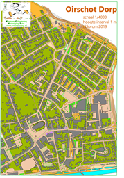 Oirschot dorp map 6 juli 2024