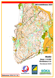 Muskö utsnitt DM medel 10 000