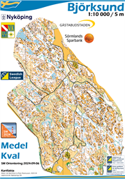 SM 2024 Medel Kval Karta