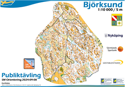 Björksundsdubbeln Dag 2 Karta