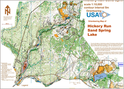 Hickory Run Blank map