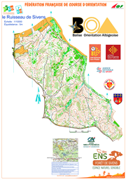 Carte Ruisseau de SIVENS 81
