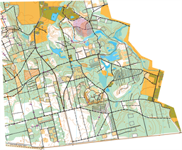 podkład pod sprint MTBO MP