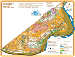 OUSA Nationals-Sprint 10 11 2024 Blank map