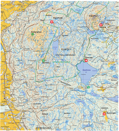 kartutsnitt Hu og Hei 24