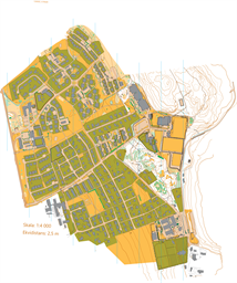 Fjärås sprintkarta