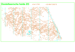 TTK 11 map oro hydro Oostelbeersche heide ZO
