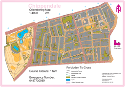 Chippendale Map 2024