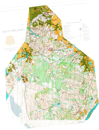 Livelox - Event: Leksands OK Nyårsloppet riktig karta