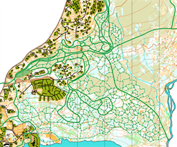 Løypenett Sjusjøen