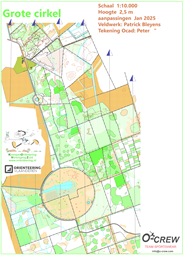 Avondloop Grote Cirkel 7 februari
