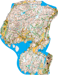 Eidjord 10000 2025 kart