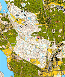 Rösjön östra med kontroller