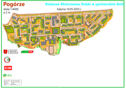 Mapa Sprint KMP