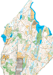 Kullaskogen ren karta