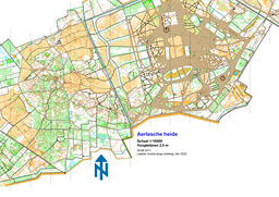 230903 Oirschotse-Oostelbeersche-Aerlesche heide OCAD 12