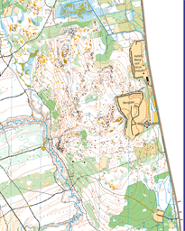 Umeträffen kartutsnitt lång 10000 A3