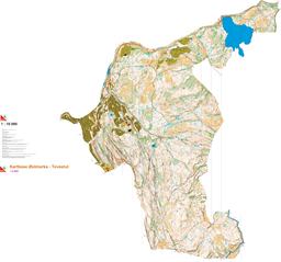 Østmarka kartbase 2025 sør for E134