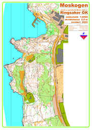 Layout Mjøs-O cup 2026-06-04 - Moskogen Ocad12