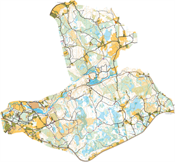 Kartbild långdistans