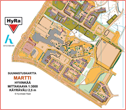 Kompassi-cup 9.6.2025, tyhjä kartta, Livelox