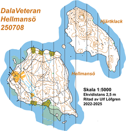 Dalaveteran-Hellmansö-Karta