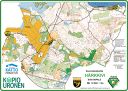 Maanantairastit_21072025 Canvas 1 Blank map with course overprin