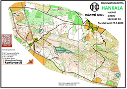 Kartta Valmis 7500 Hankala