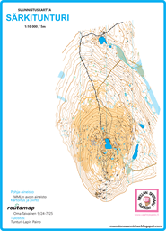 PohjakartaSärkitunturi