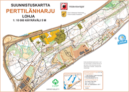 Perttilänharju 2018 Ocad12_2018-10-09 KM