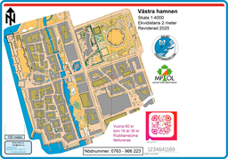 MPOL Etapp 7 - Västra Hamnen Bakgrund 1 Blank karta