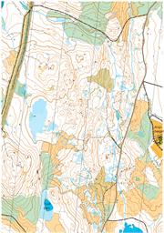Karta för livelox Dala Veteran 2025