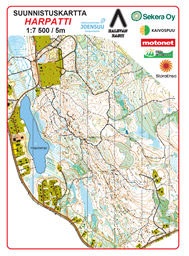 Kuntorastit 14-8-25 kartta