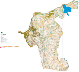 Østmarka kartbase 2025 10000 sør for E134