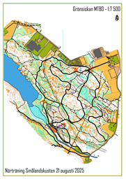 MTBO Karstorp utsnitt 20250815