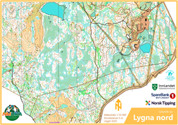 Lygna nord 10000 stafett fremside