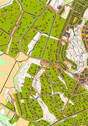 Handen kovertering mtbo försök 1