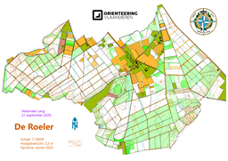 Kaart De Roeler 1-10000 A3