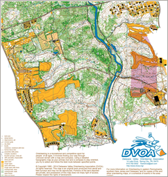 White Clay Creek 9 21 2025 Canvas 1 Blank map with course overpr