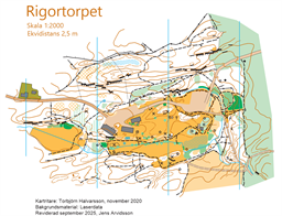 Rigortorpet sprintkarta 20250921