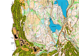 Utsnitt av Østmarka kartbase 2025