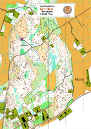 Tapiola suunnistuskartta MK10 000 -25.9.2025-Clean